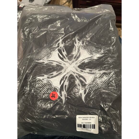 New Ken Carson X Pullover Hoodie - Opium Actual Hate Teen Tour Concert Merch L - Picture 2 of 2